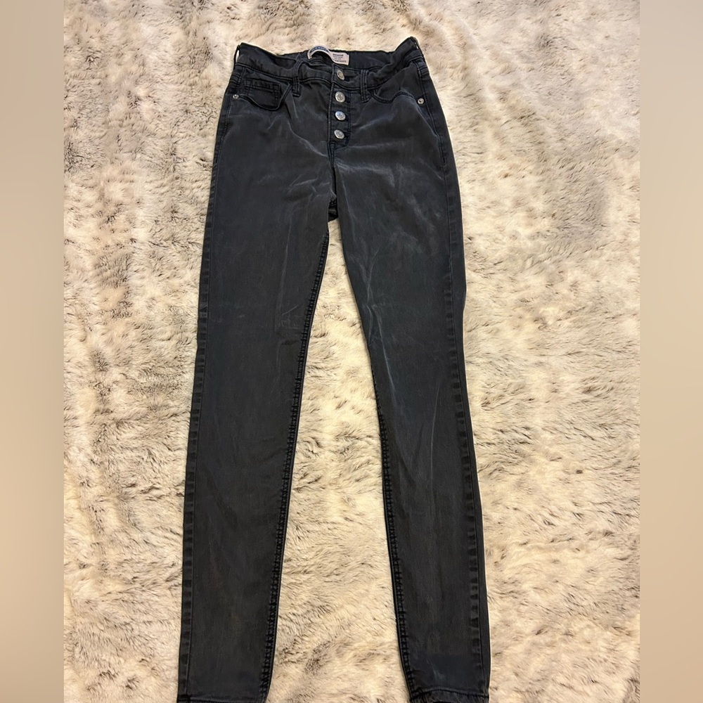 Old Navy High Rise Black Jeans